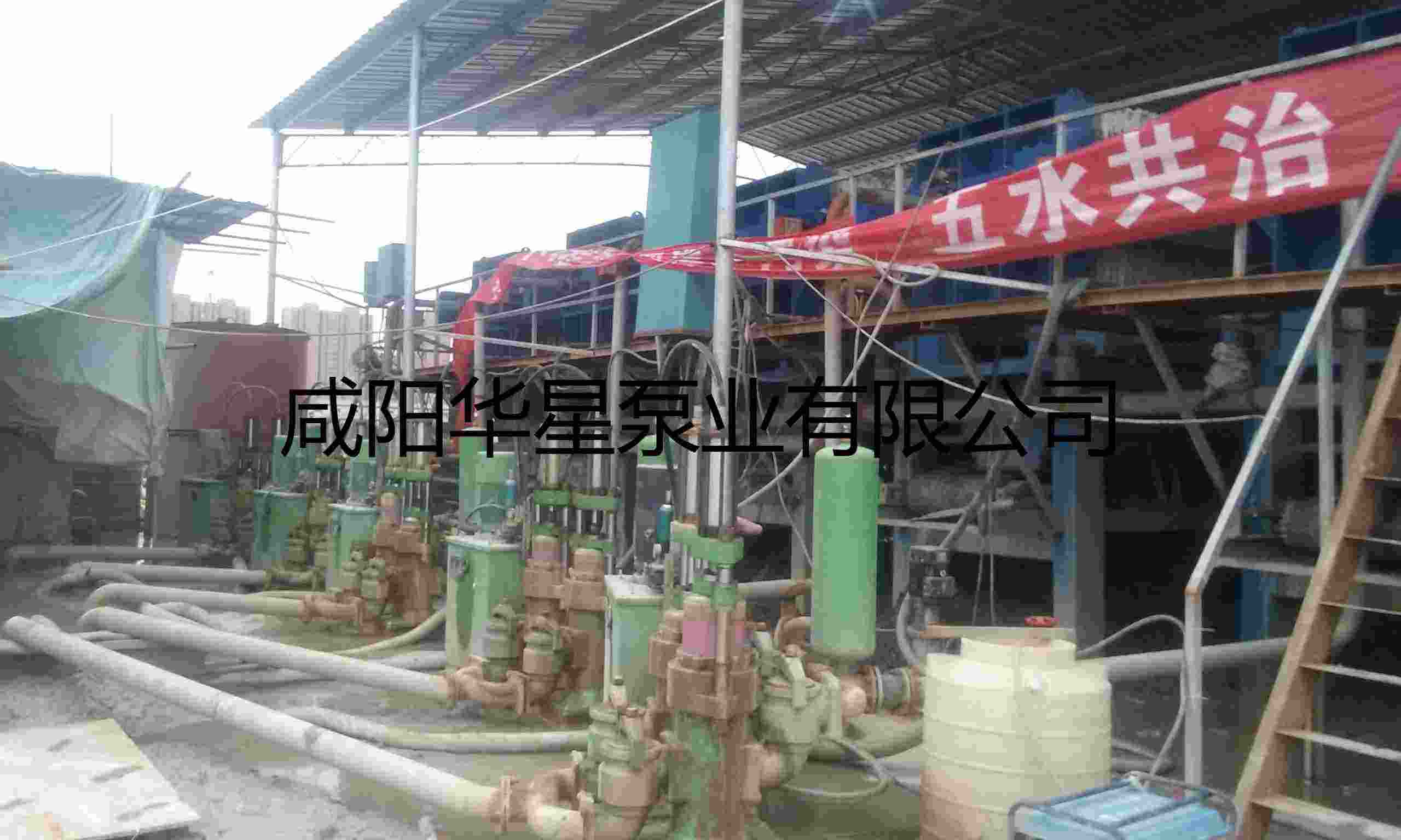 華星YBH300-40節(jié)能陶瓷柱塞泵打樁污泥使用現(xiàn)場-03